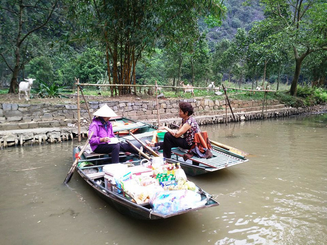 tam coc ninh binh taking note of business